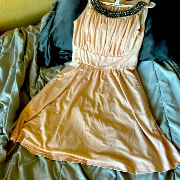 Haani Dresses | Light Pink Short Flowy Dress From Macys | Color: Pink/Silver | Size: 4 | Nilanadominique's Closet Haani Dresses | Light Pink Short Flowy Dress From Macys | Color: Pink/Silver | Size: 4 | Nilanadominique's Closet